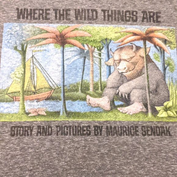 Out of Print Tops - WHERE THE WILD THINGS ARE women's top